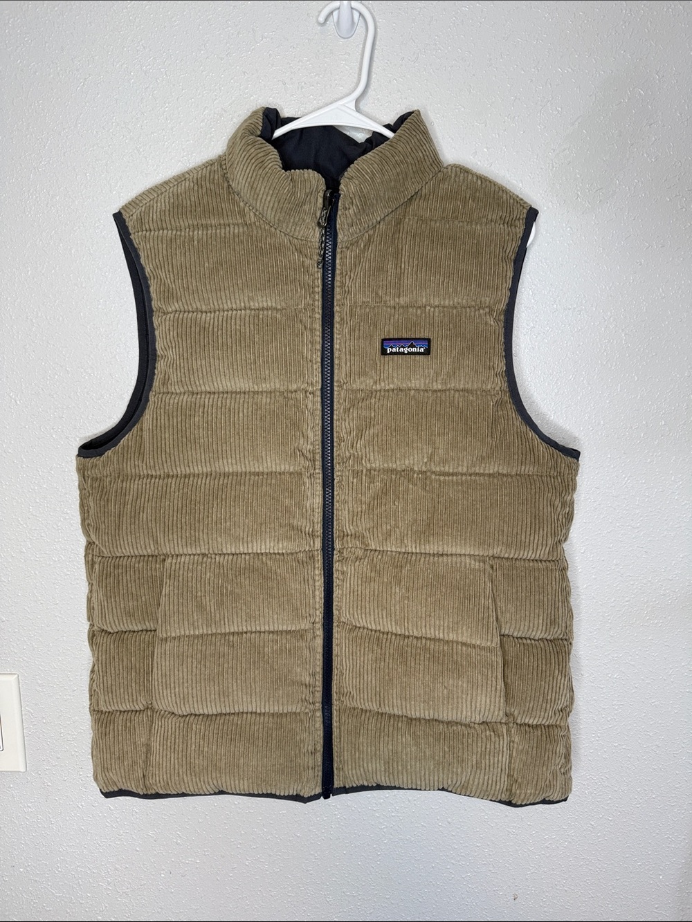 Patagonia Reversible Cotton Down Vest Unisex Medium - Picture 5 of 6